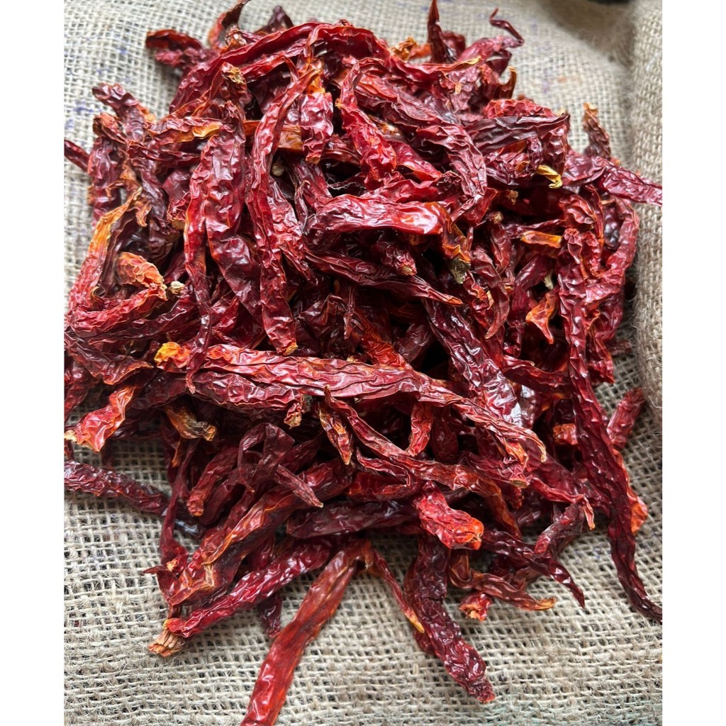 

Paket Cabe Keriting kering 1kg, Super Red Tanpa Tangkai Kualitas Premium