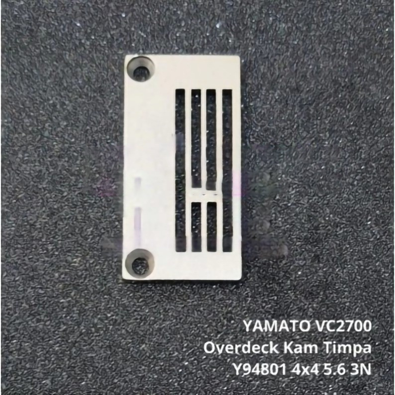 Y94801 YAMATO VC2700 4x4 5.6MM 3 Jarum Plat Mesin Jahit Overdeck Kam