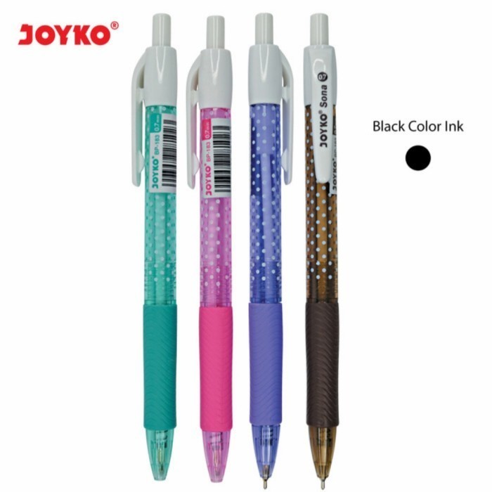 

Ballpoint JOYKO Sona 0.7 mm BP-183 (1 Box Isi 12 Pcs)