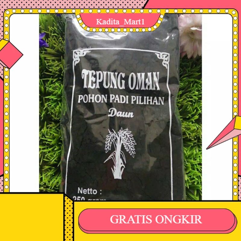 

【KADITA_MART1】PROMO!!! Tepung oman/Abu merang sekam pewarna alami 250 gram