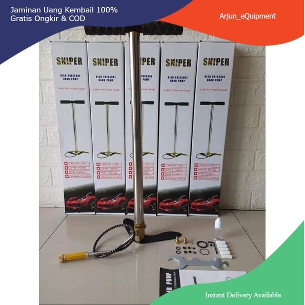 pompa pcp SNIPER 6000psi stainless terbaik dikelasnya
