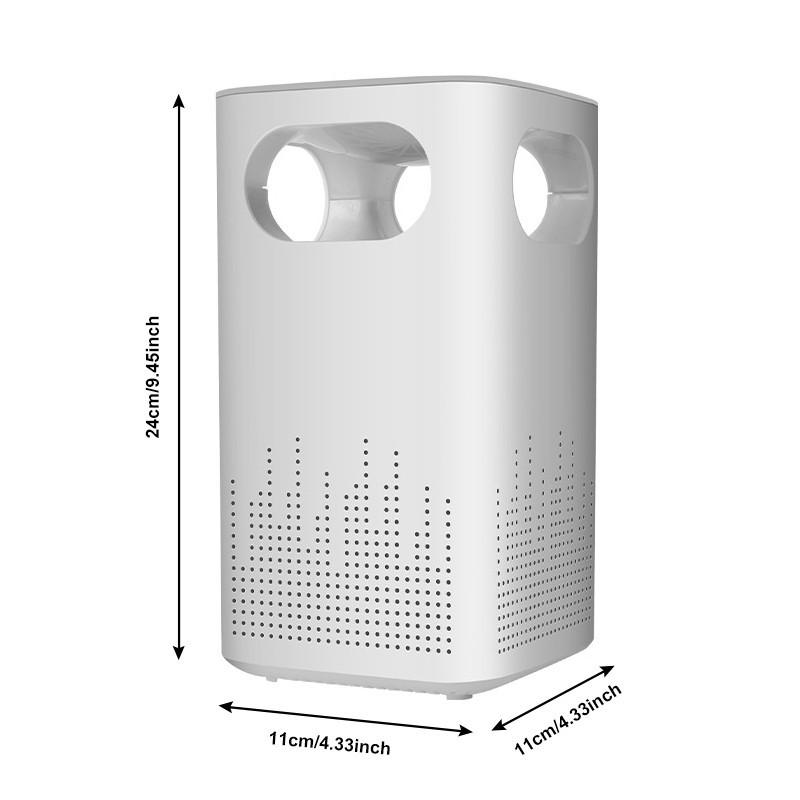 Mini Air Purifier Ruangan 5W Pembersih Udara Ruangan Penyaring Udara Ruangan Usb