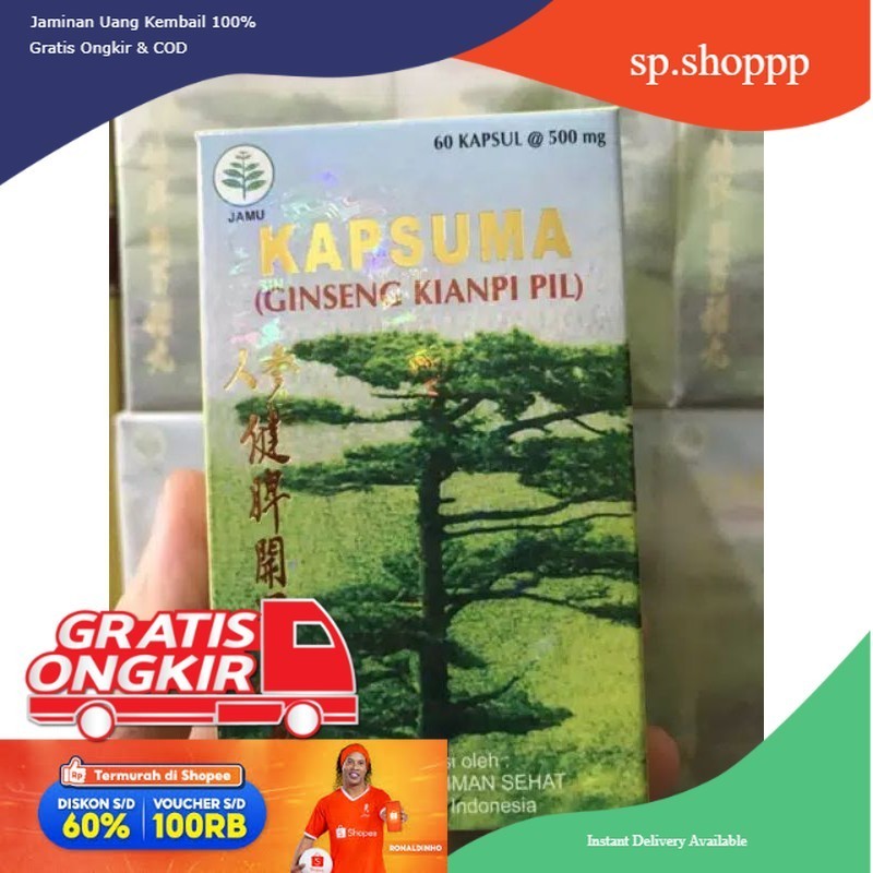 Kapsuma (Ginseng Kianpi Pil)