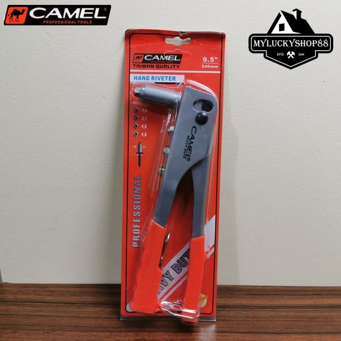 

Camel Tang Rivet Taiwan 9.5 inch 240mm - Ripet Heavy Duty 240 mm