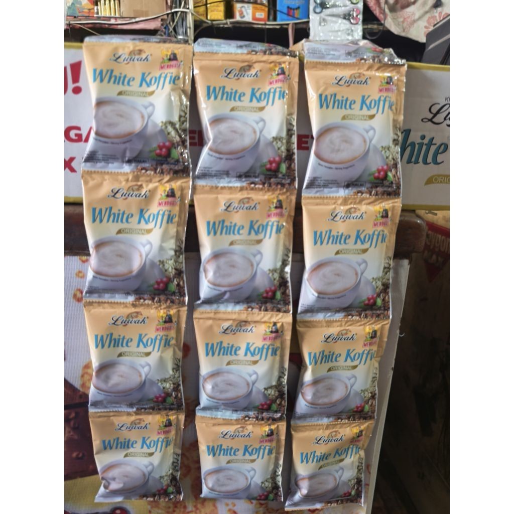 

Luwak White Coffee 20gr 1 Renteng isi 10'S