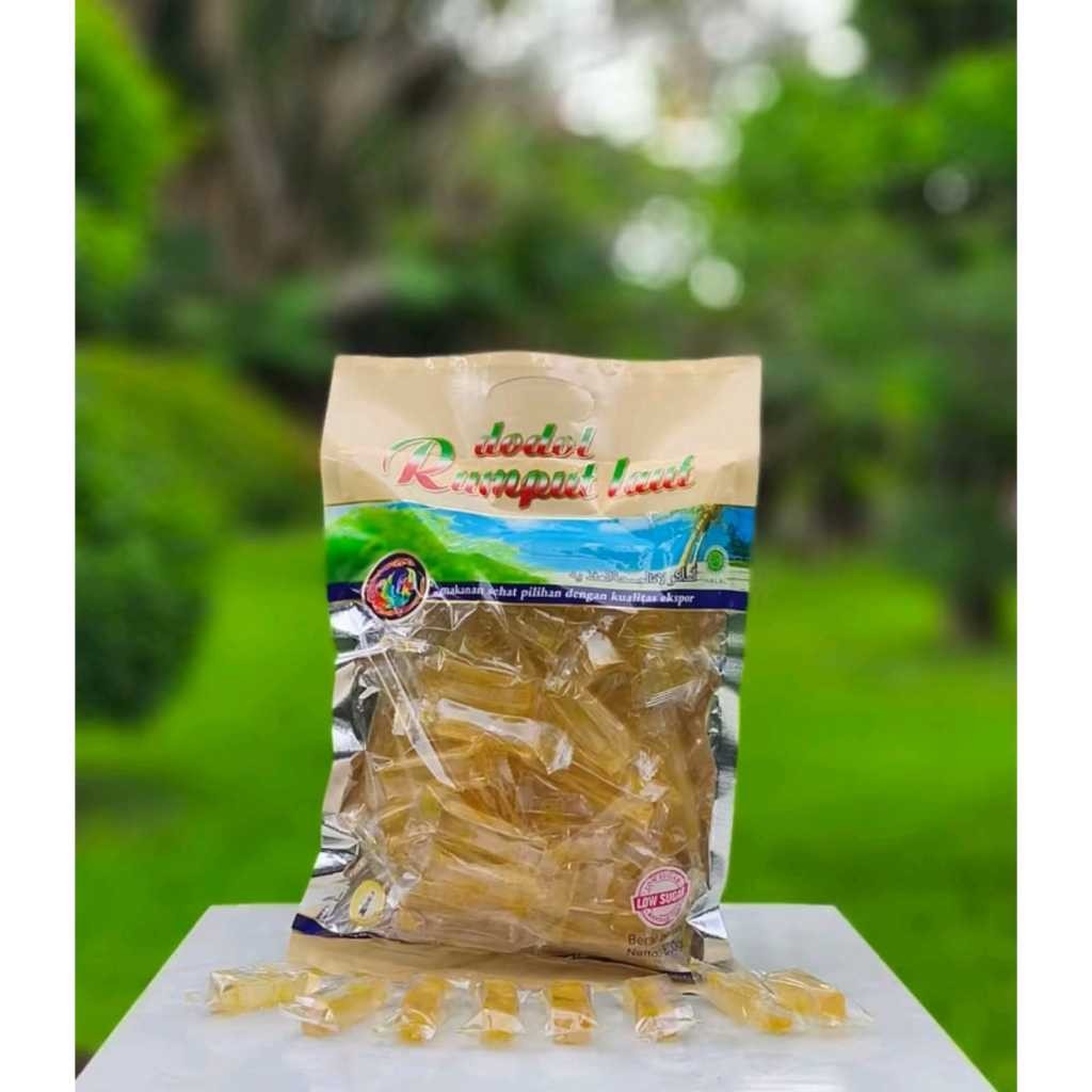 

Phoenix Dodol Rumput Laut 800gr Oleh Oleh Khas Lombok Ukuran Jumbo/ Kinjo Jelly Lombok / Kinjo Dodol / Kinjo Jelly