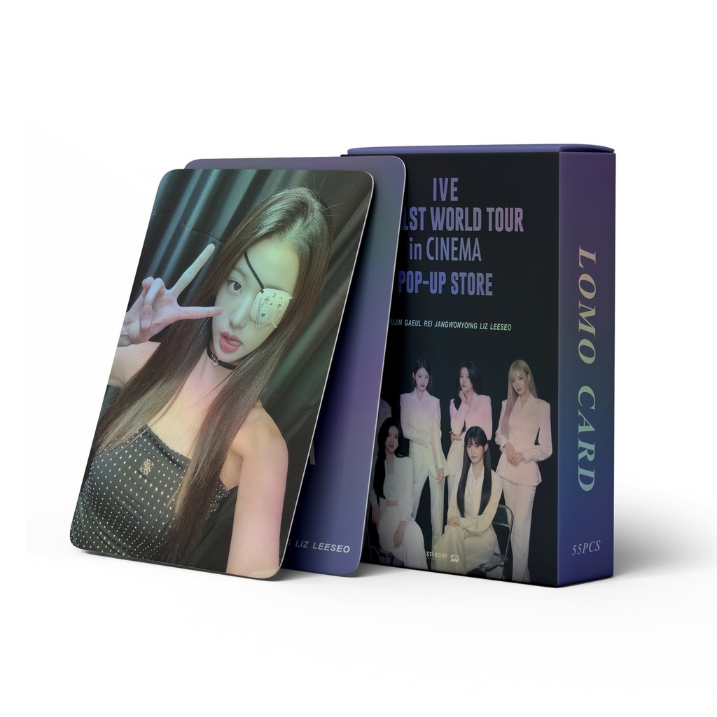 

55Pcs/Set Kpop Born Pink 8th Anniversary Lomo Card JISOO JENNIE LISA ROSE Postcards Photocard for Fans Collection Gifts