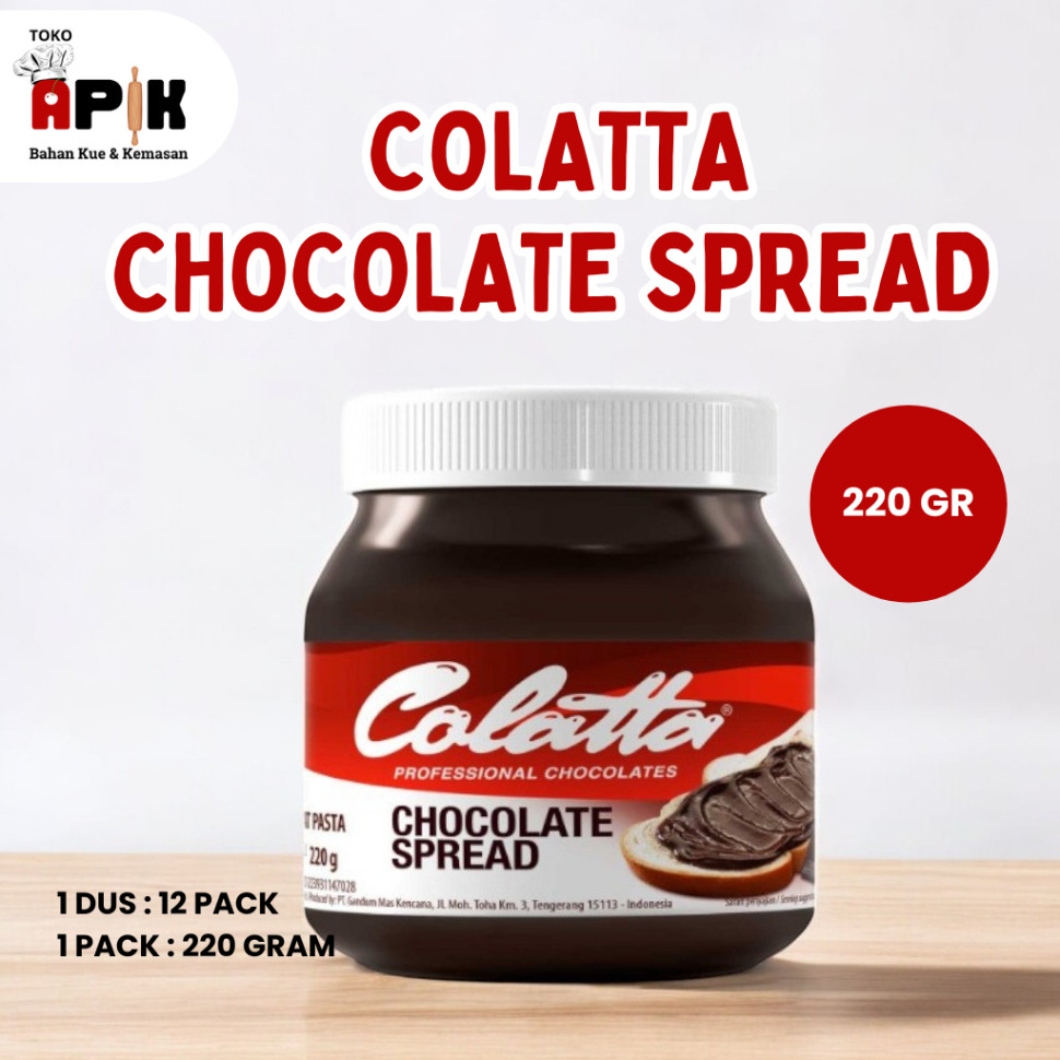 

Colatta Pasta Chocolate Spread / Chocolate Spread Hazelnut 220 GR