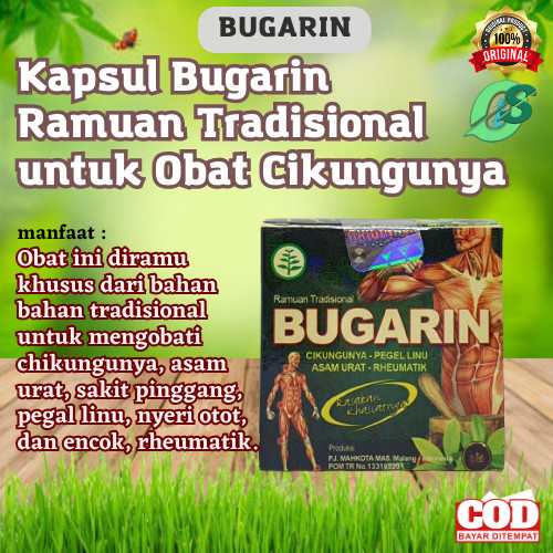 Best Promo Murah  Obat Herbal Tradisional Bugarin Obat Chikungunya Rheumatik Pegel Linu Nyeri Sendi 