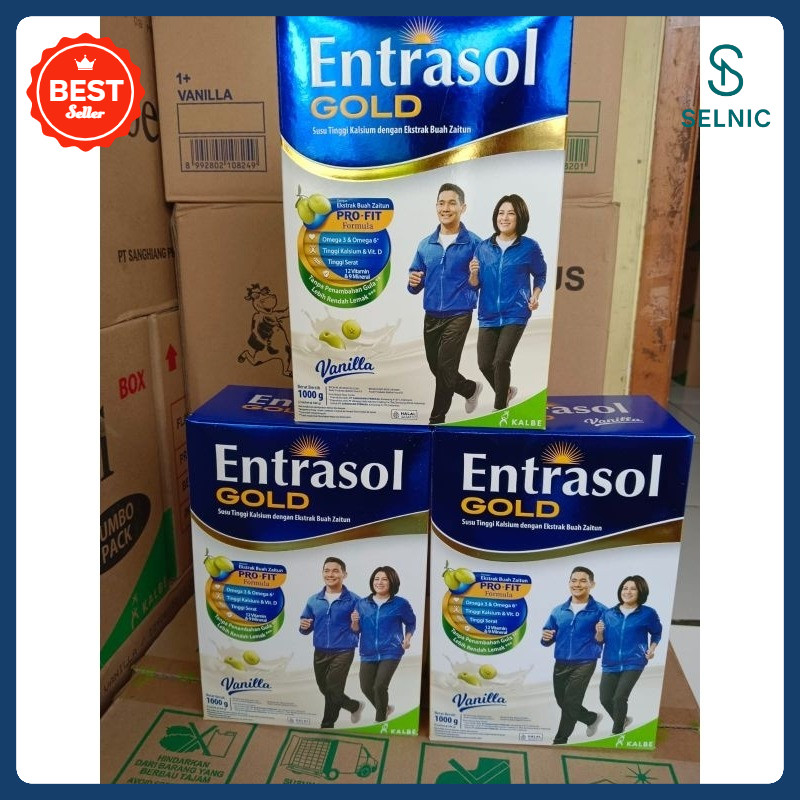 

Terpercaya Entrasol gold vanila 980GR