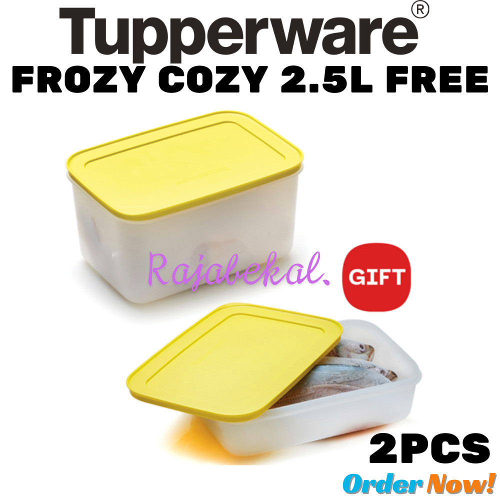 [BIG SALE] PROMO Tupperware Frozy Cozy Medium 2,5 L Penyimpanan Praktis