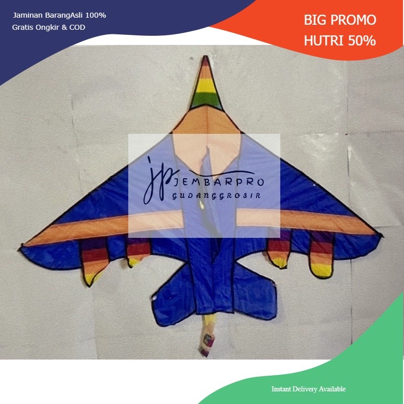 LAYANGAN PARASUT PESAWAT BESAR