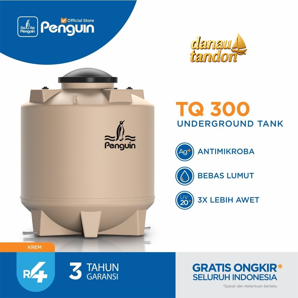 Penguin TQ-300 3000 Liter Toren Tandon Tangki Air Underground Tank