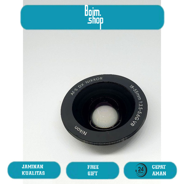 Optik lensa kit 18-55mm vr afs Dx for nikon