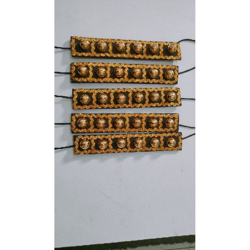 

DC___ gelang gongseng kerinci/gelang kaki/asesoris tari/jaranan/karnaval