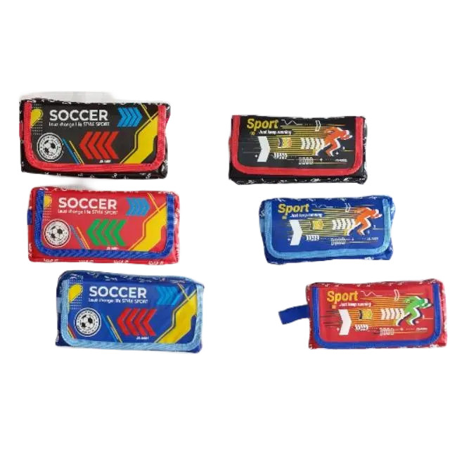 

[SDW] pekanbaru/KOTAK PENSIL KAIN MOTIF SPORT JS 001 / 002