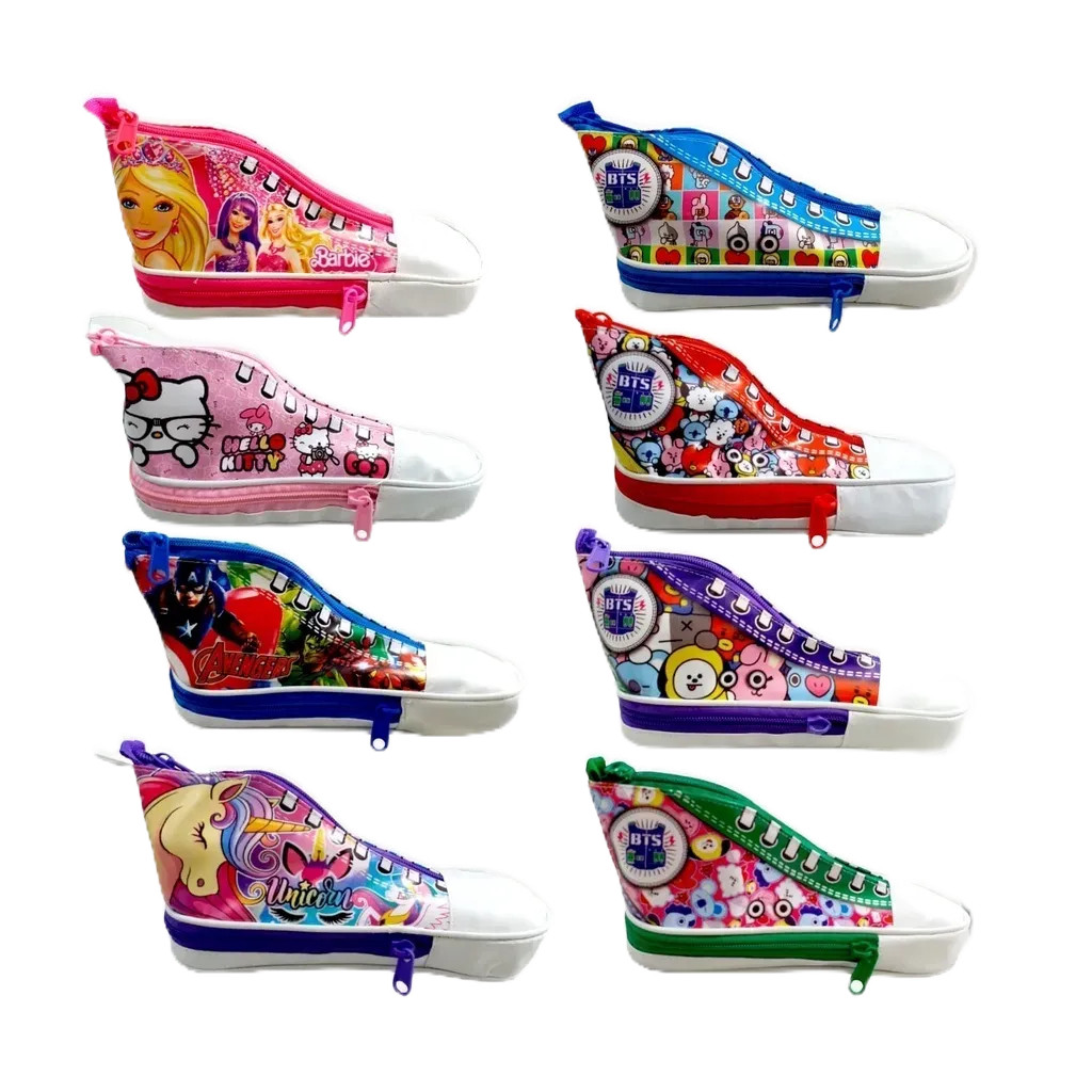 

[SDW] pekanbaru/KOTAK PENSIL/PENSIL CASE ZIPPER MOTIF KARAKTER LUCU