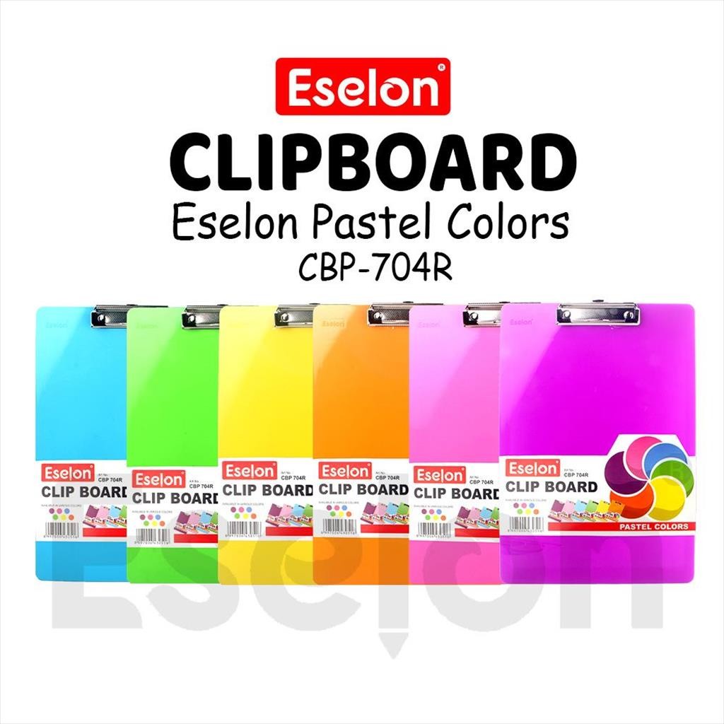 

♚Clipboard Eselon Pastel Colors CBP-704R / Clipboard Eselon♚