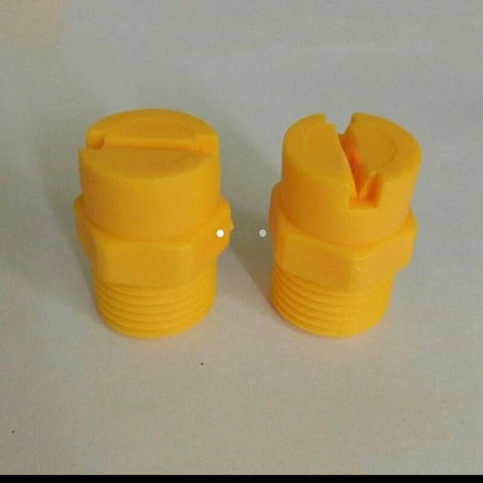 

Flat pan nozzle 1/2" PP .