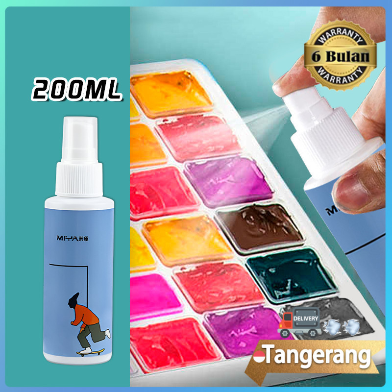

200ml Gouache Spray Moisturized Mildew Proof Moisturizer Spray Art Painting Anti Crack