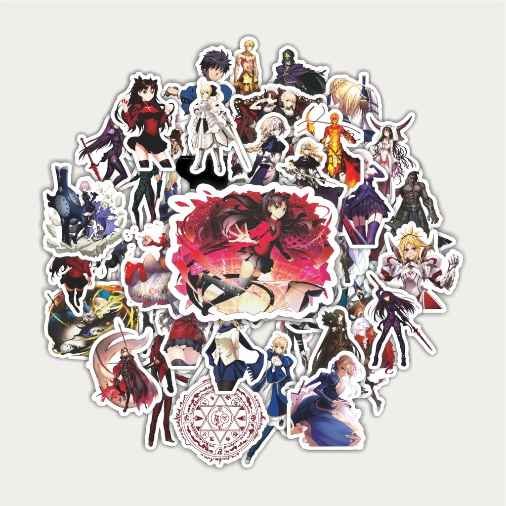 

Sticker Pack Stiker Anime Series Fate Zero Character Mix 1 | Sticker TUMBLR | Stiker LAPTOP KOPER HELM