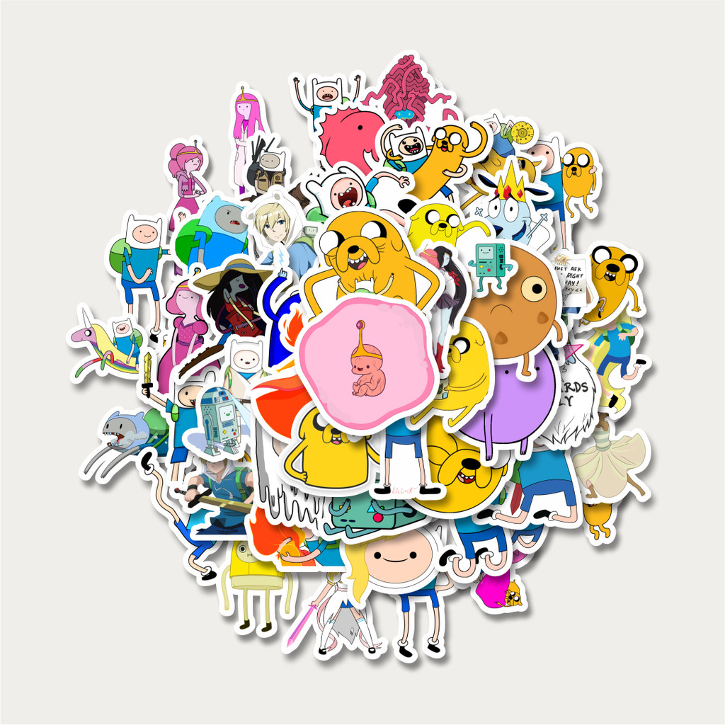

Sticker Pack Stiker Kartun Series Adventure Time Character Mix 1 | Sticker TUMBLR | Stiker LAPTOP KOPER HELM
