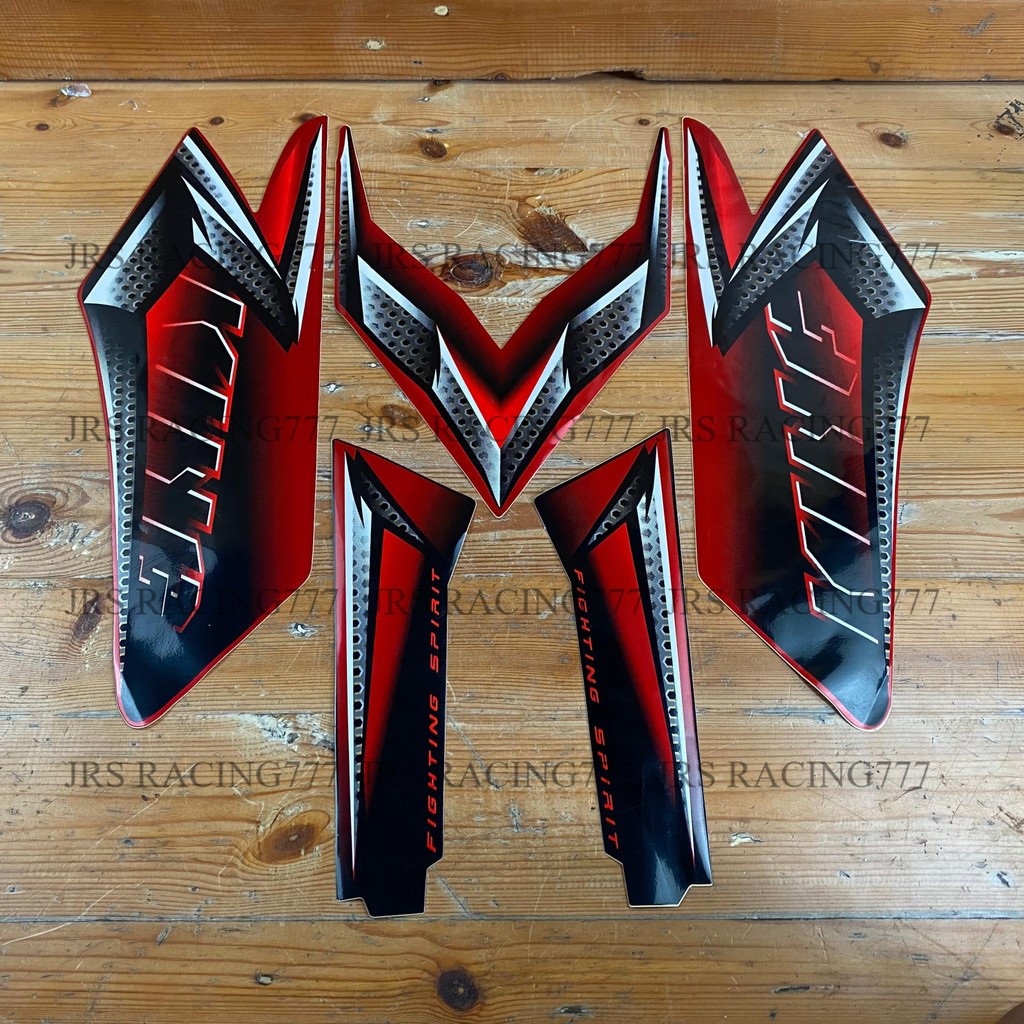 Striping rx king 2008 merah