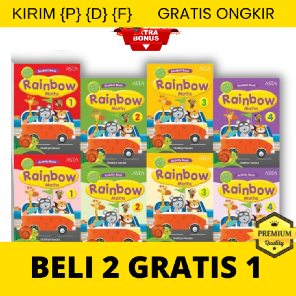 

{P} {D} {F} Rainbow Maths (2nd Ed) || Buku Matematika TK