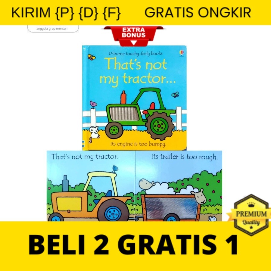 

{P} {D} {F} That's Not My Tractor | Buku Cerita Anak