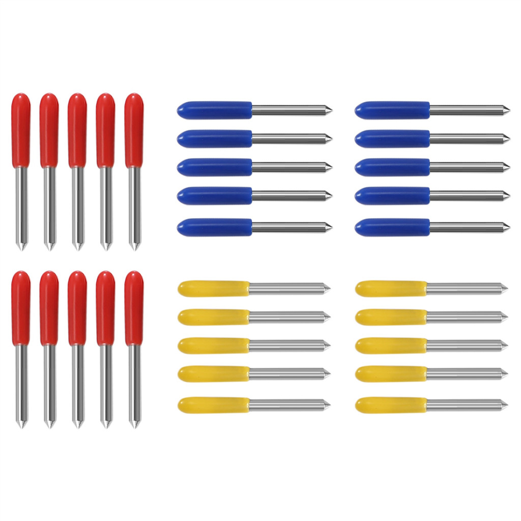 

30Pcs 30 45 60 Degree Roland Cutting Plotter Cutter Knife Blades Offset ZJY