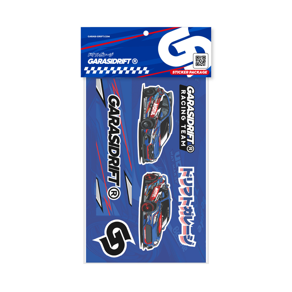 Garasi Drift Sticker Package GDRT 2025 - Mobile Racing Unit