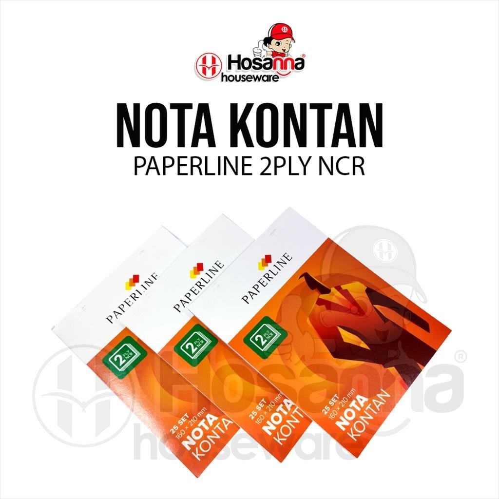 

❤️️Nota Kontan Besar 2ply Isi 25 Lembar Paperline❤️️
