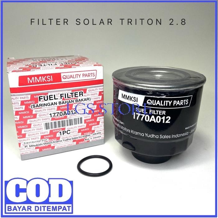 ￼FILTER SOLAR TRITON 2.8 - FUEL FILTER MITSUBISHI TRITON 2.8 GLX L200 STRADA 2.8