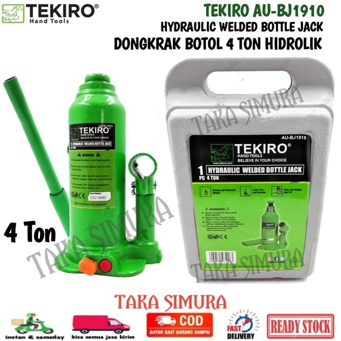 DONGKRAK MOBIL 4 TON TEKIRO ORIGINAL DONGKRAK BOTOL HIDROLIK 4TON JACK