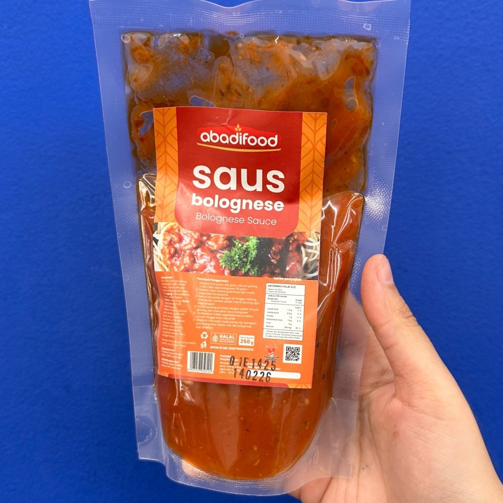 

ABADI FOOD SAUS BOLOGNESE 250GR