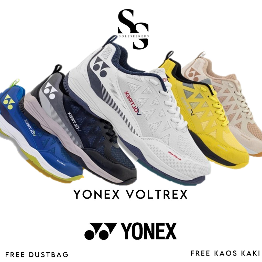 Sepatu Badminton Yonex Voltrex Original Sepatu Olahraga Bulutangkis Pria Wanita