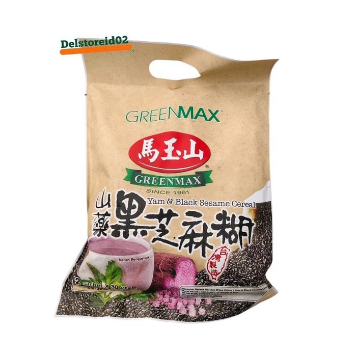 

Greenmax yam and black sesame cereal 525gr