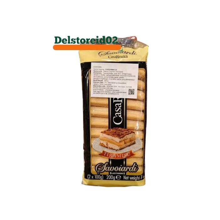 

Casa rinaldi tiramisu savoiardi 200gr