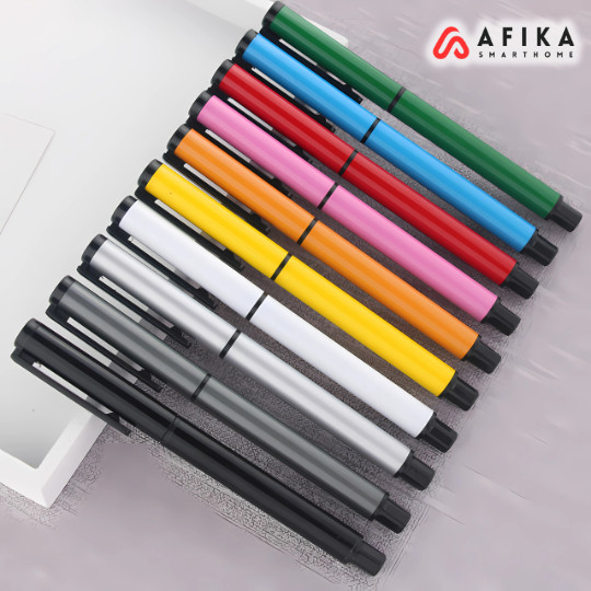 

Pena Pulpen Gel 0.5mm TUBE Roller Quick Dry Black Ink 1 PCS