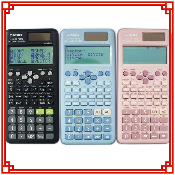 

Casio FX-991ESPLUS-2 Scientific Calculator, 417 Fungsi Ilmiah Lengkap, Statistik, Komplek, Base-n