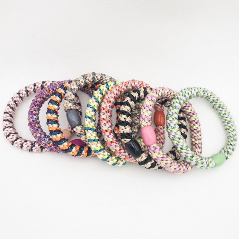 3pcs Fashion Knekki Haar Elastiek Hair Bands For Women kknekki Big Nylon Hair Tie girl Elastic Ponyt