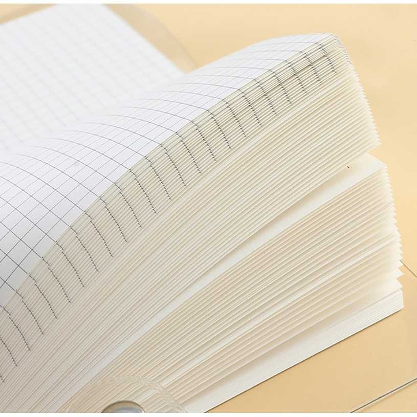 

PRFCTSTR JESJELIU Buku Binder Catatan Notebook Horizontal Grid Ring Snap - JJ50