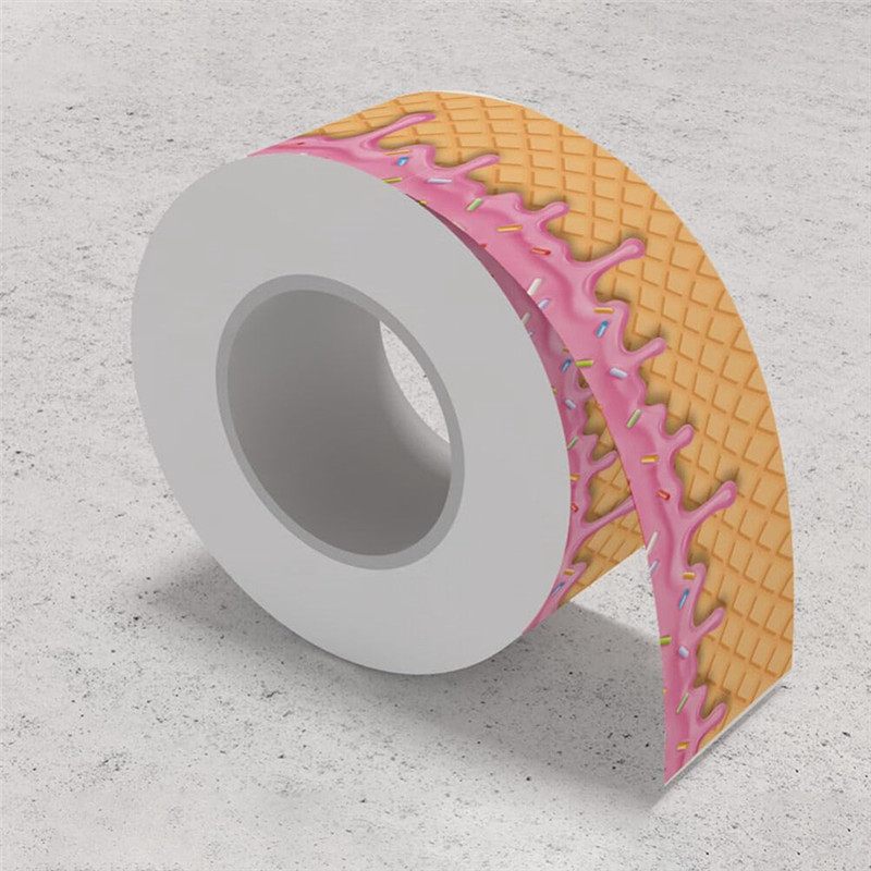 

Self-Adhesive Ice Cream 65.6Ft Bulletin Board Border Bulletin Board Sticker Decorations For Classrooms Chalkboard Durable