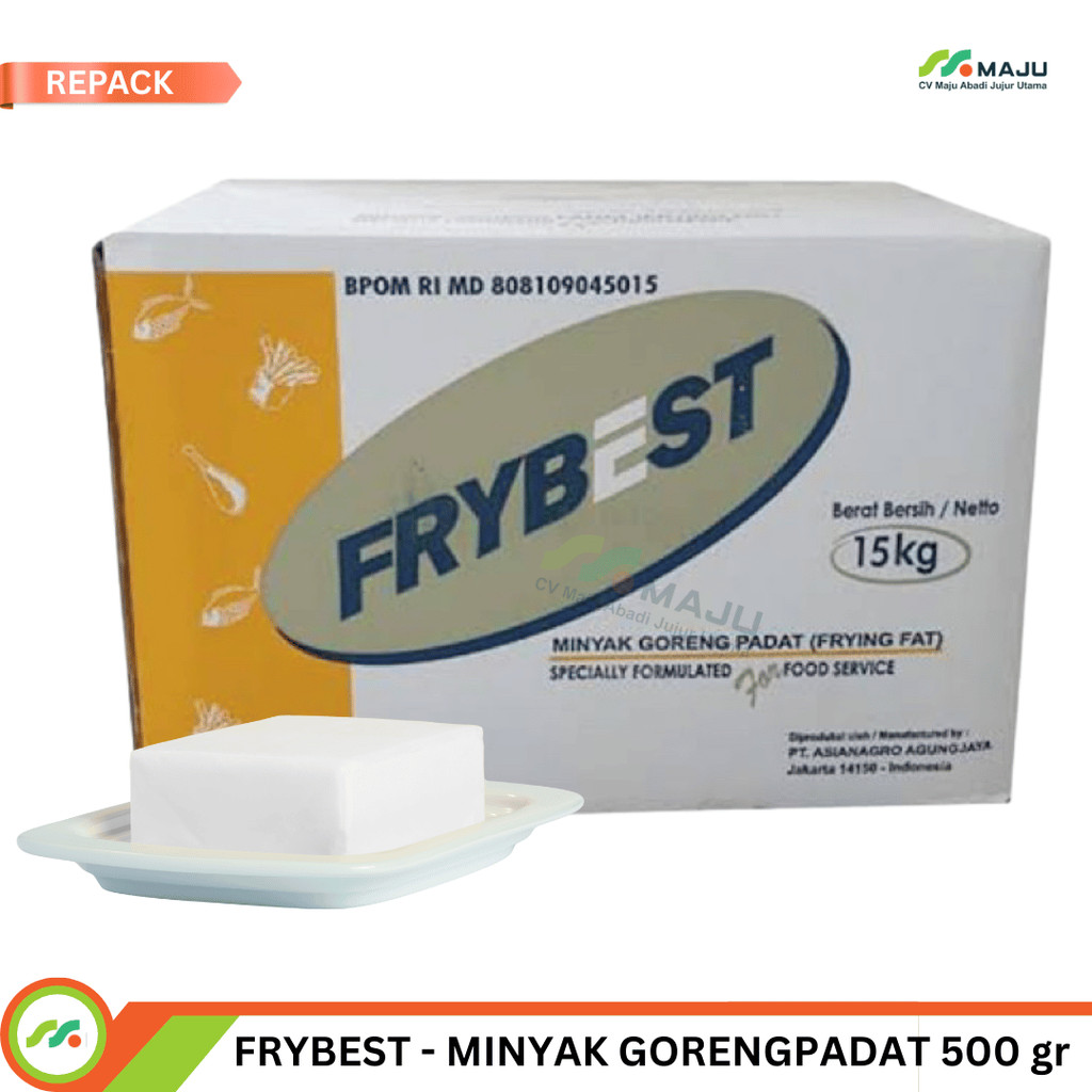 FryBest Minyak Padat Repack 500 GR PER PCS