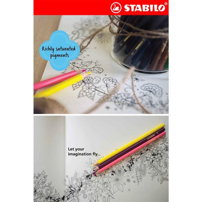 

STABILO Swans Colored Pencils 48 pcs / Pensil Warna isi 48 pcs
