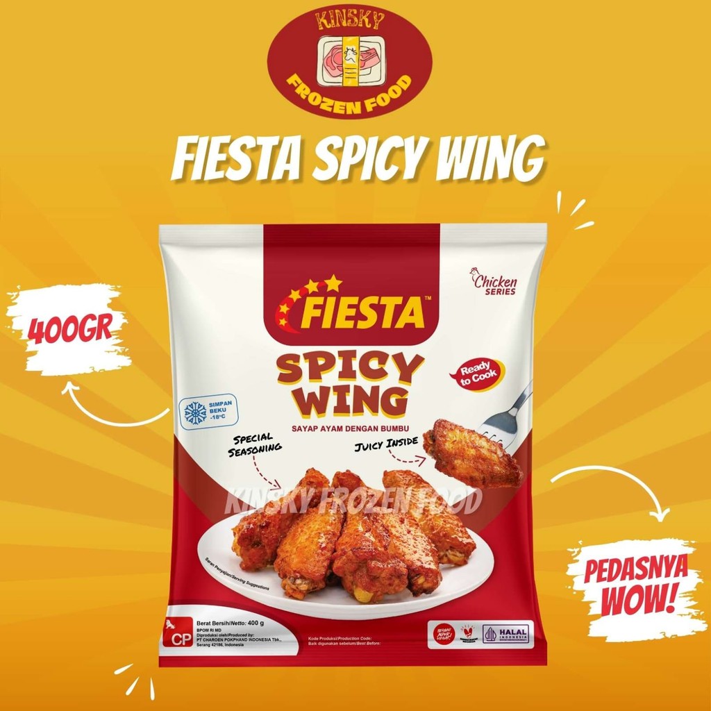 

FIESTA SPICY WING 400GR