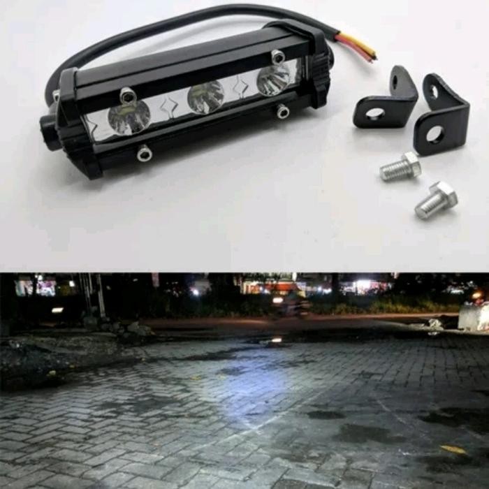 READY Lampu tembak sorot 3 mata gepeng shinagawa bonway