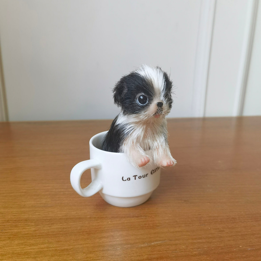 5’’ AVANI DOLL Cute Silicone Baby Puppy Full Body Silicone Mini Dog