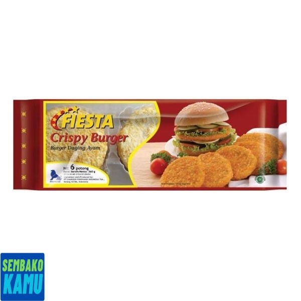

Fiesta Crispy Burger 360 gr