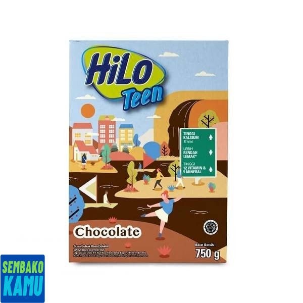 

Hi-Lo Teen Cokelat 750 gr - Susu